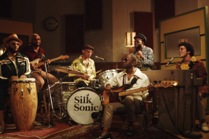 Bruno Mars and Anderson.Paak Make Silk Sonic Debut with New Single “Leave the Door Open”