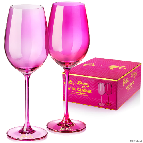 Offcultured Summer Essentials We Love: Barbie x Dragon Glassware Wine Glasses