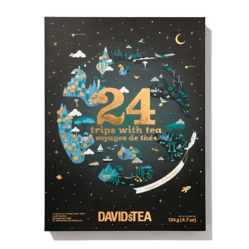 Best Advent Calendars: DAVIDsTEA 24 Trips with Tea